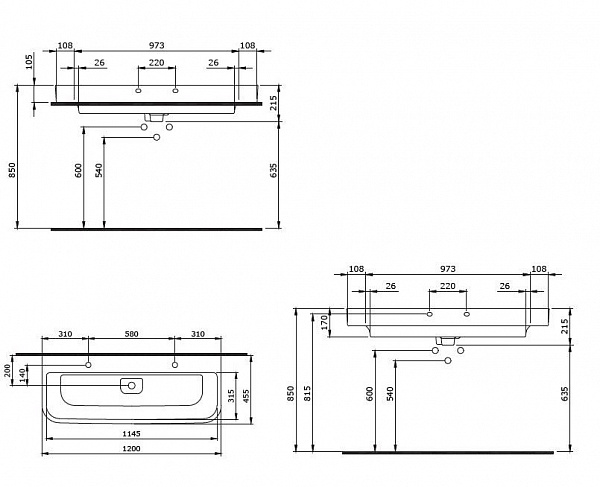 Раковина Bocchi Speciale 1232-001-0126 белая