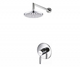 Встраиваемый комплект для душа с верхней душевой насадкой Wasserkraft A12429