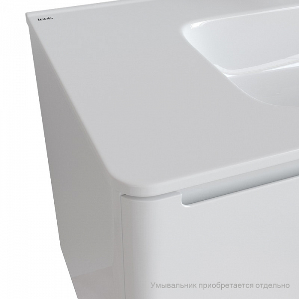 Тумба подвесная, белый, 100 см, Edifice, IDDIS, EDI10W1i95. Подходит умывальник 0101000i28