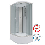 Душ.каб. NG-2310-14L (1200х800х2150) высокий поддон(40см) стекло МАТОВОЕ 4 места