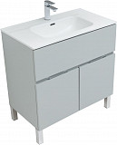 Мебель для ванной Aquanet Алвита New 80 1 ящик, 2 дверцы, серый 00274211