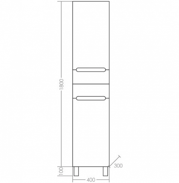 Колонна Лондон 40 напольная Санта 524003