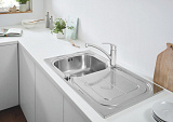 Комплект Grohe Eurosmart 31565SD0 Мойка кухонная K300 31563SD0 + Смеситель Eurosmart 33281002