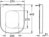 Крышка-сиденье Grohe Euro Ceramic 39331001