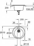 Мойка кухонная Grohe K200 31656AP0