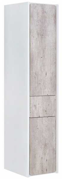 Шкаф - колонна Roca Ronda R белый матовый/бетон ZRU9303006
