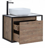 Тумба под раковину Aquanet Nova Lite Loft 75 L дуб рустикальный 00261658