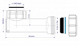 Сифон  McAlpine WHB1-32