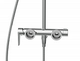 Душевая система MODUO (смеситель стандартный) с изливом 5 режимов шланг 150 металл