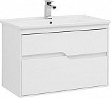 Тумба с раковиной Aquanet Модена 85 белый 00212663