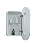 Зеркало-шкаф Континент "Elmage white LED" 450х800