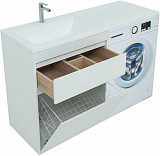 Тумба под раковину Aquanet Токио 68 белый (напольная, 1 ящик) 00239291