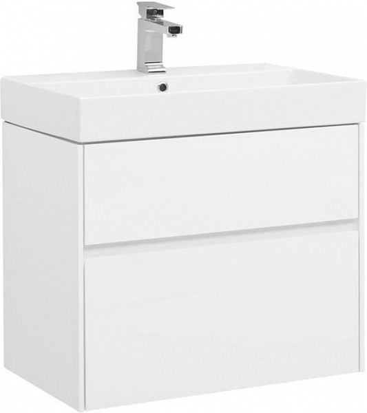 Тумба под раковину Aquanet Бруклин 70 белый 00203959