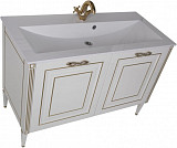 Тумба под раковину Aquanet Паола 120 белый/золото 00186114