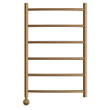 Полотенцесушитель электрический Point Афина PN04158BRE П6 500x800 левый/правый, бронза