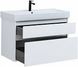 Тумба под раковину Aquanet Nova Lite 90 белый (2 ящика) 00242268
