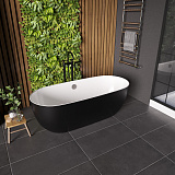 Ванна отдельностоящая GR-2401 M Black (75x150x58) GROSSMAN 1 место