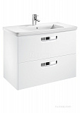 Тумба под раковину Roca The Gap 70 белый глянец ZRU9302878
