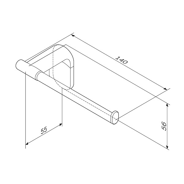 A8434100 X-Joy Держатель для туалетной бумаги