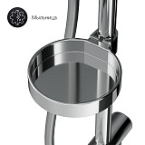 F0780064 Like душевая система, верхний душ 250 мм, ручной душ 120 мм, 3 функции, хром, шт.