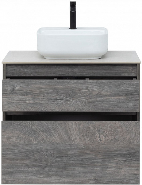 Тумба под раковину Aquanet Nova Lite 75 дуб рошелье (2 ящика) 00242273