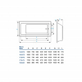 Ванна акриловая "KOLLER POOL" Neon new 1700х750