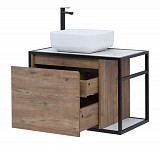 Тумба под раковину Aquanet Nova Lite Loft 75 L дуб рустикальный 00261658