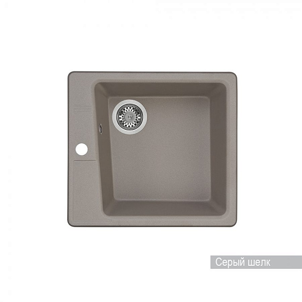 Мойка для кухни Aquaton Парма квадратная серый шелк 1A713032PM250