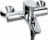 Смеситель для ванны с коротким изливом с аксессуарами Bravat Drop F64898C-B