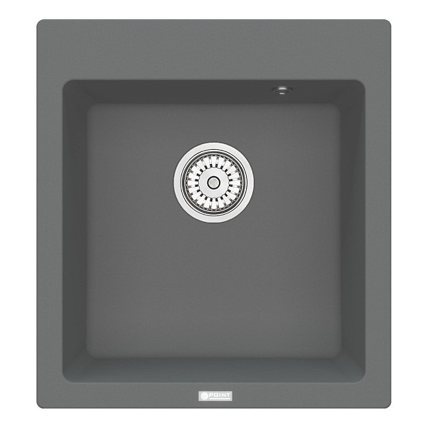 Мойка кухонная Point Моко 47 PN3006AL, серый