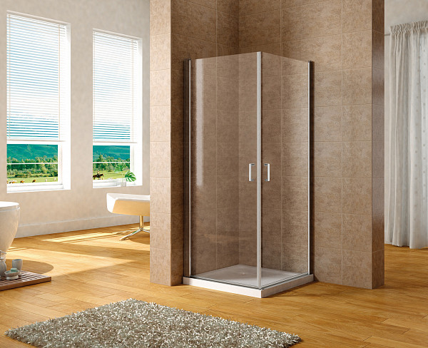 Душевая дверь Aquanet Cinetic AE12-N-90H190U-CT 900, прозрачное стекло AE12-N-90H190U-CT