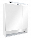 Зеркальный шкаф Roca The Gap 80 белый матовый ZRU9302750