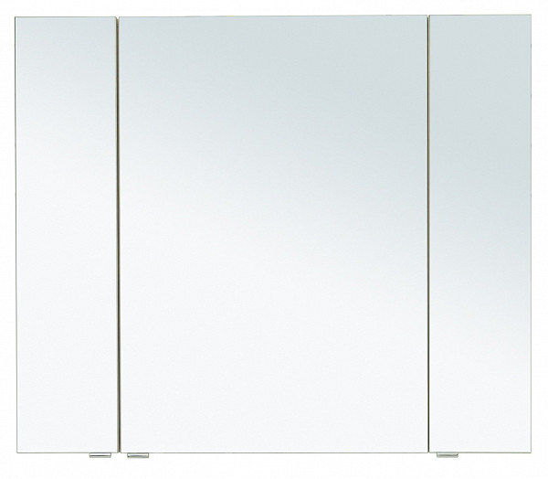 Зеркальный шкаф Aquanet Алвита New 100 дуб веллингтон белый 00277545