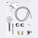 AQM P6132 AQUAme Prato Смеситель для ванны, хром, однорычажный.