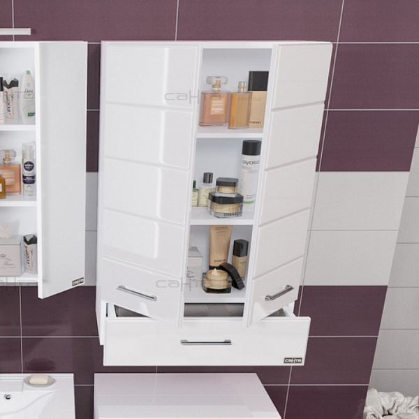 Подвесной шкаф над стиральной машиной Омега 60х90 Санта 407005