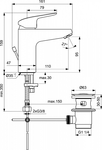Набор Ideal Standard Ceraflex BD001AA