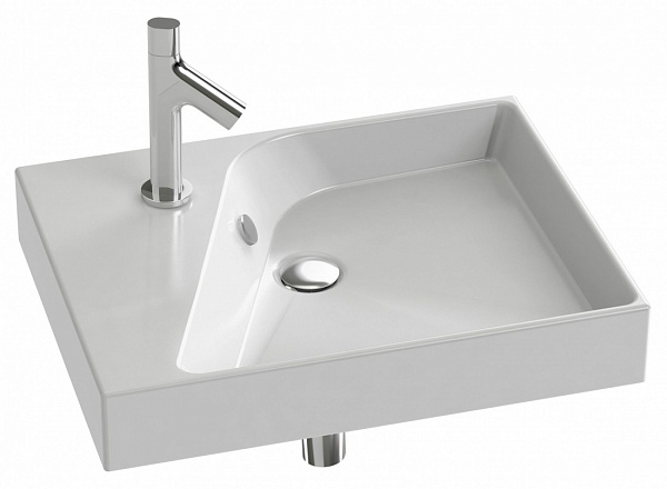 Подвесная раковина-столешница Jacob Delafon Rythmik 60х46 см EXQ112-Z-00