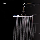 Душевой гарнитур с верхней лейкой, белый, Ray, IDDIS, RAYSW3Fi76