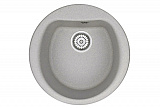Мойка кухонная Granula круглая кварц 5101, БАЗАЛЬТ