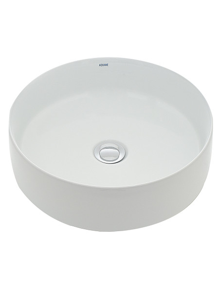 AQM5007 Раковина настольная AQUAme отдельностоящая круглая. 400x400x120