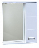 Зеркало со шкафчиком Emmy Монтана (Правое) 50х70