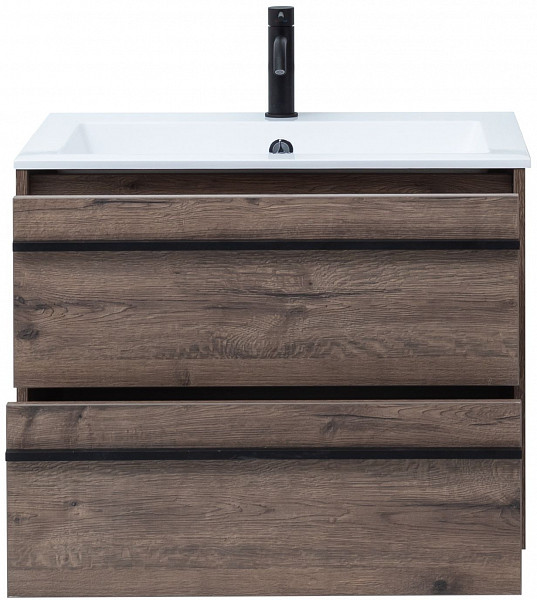 Тумба под раковину Aquanet Lino 70 Дуб Веллингтон 00253911