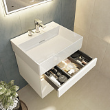 Тумба Kerama Marazzi LOGICA подвесная 2 ящика 60 см, белоснежный