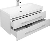Комплект мебели для ванной Aquanet Нота NEW 100 белый (камерино) 00230303