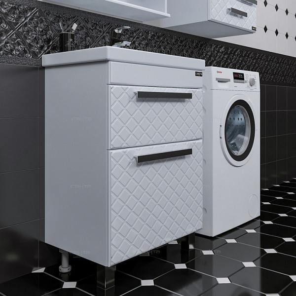 Тумба под раковину Калипсо 60 напольная Санта 217008лN