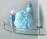 Полка стеклянная угловая Wasserkraft K-544