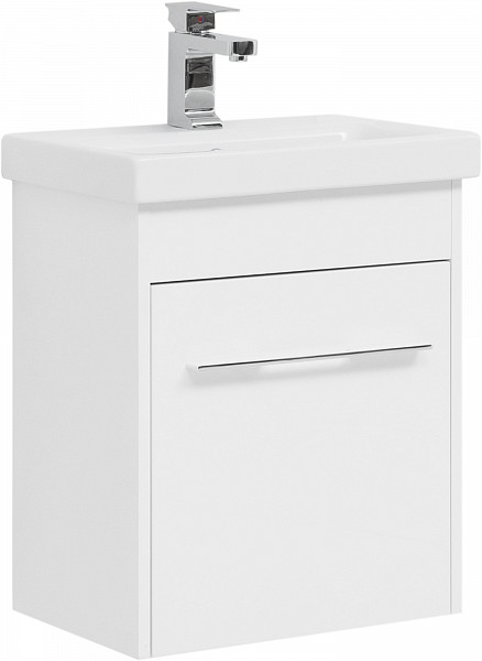 Мебель для ванной Aquanet Августа 50 (Moduo Slim) белый 00254067