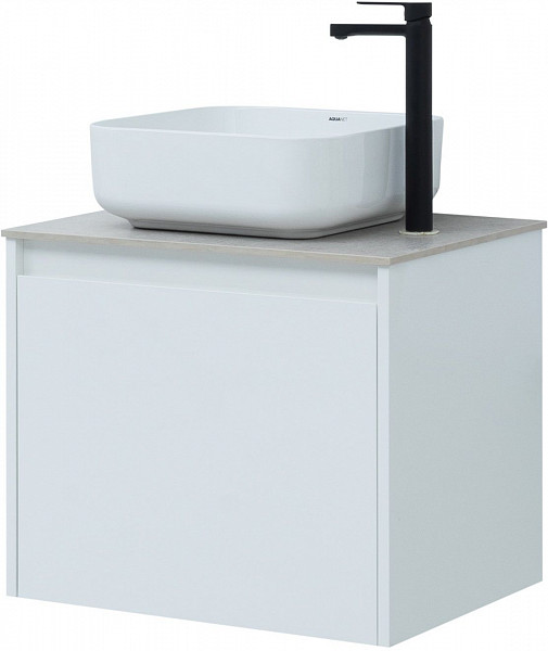 Тумба под раковину Aquanet Nova Lite 60 белый (1 ящик) 00242574