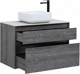 Тумба под раковину Aquanet Nova Lite 90 дуб рошелье (2 ящика) 00242267