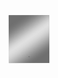 Зеркало Континент "Trezhe Led" 600х700 с бесконтактным сенсором, холодная подсветка